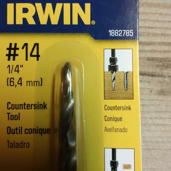 Irwin Countersink tool lot of 3 - #14 and #4 New in packages - Picture 4 of 12